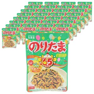 마루미야 노리타마 후리가케 김계란 맛, 25g, 30개