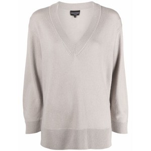 엠포리오아르마니 V넥 캐시미어 스웨터