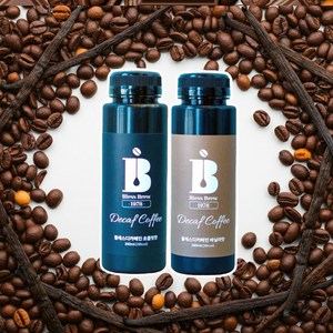 블레스브루 디카페인 콜드브루 초콜릿맛+바닐라맛 더치 커피원액, 1세트, 2개입, 250ml