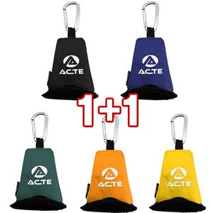 (주)에이스샵_국내생산 1+1 배낭수건5종 타올(대) 45X45cm 등산수건 캠팩타올 등산타올 땀수건 타올고리, 1개, 캠팩타올(그린1개+오렌지1개)