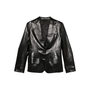 톰포드 노치드 라펠 레더 재킷