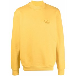 디젤 로고 자수 스웨트셔츠