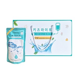 [이후파마본사]삼투압베이스 생수800ml양의 수분보충 125ml음료 키즈라이트, 20개, 125ml