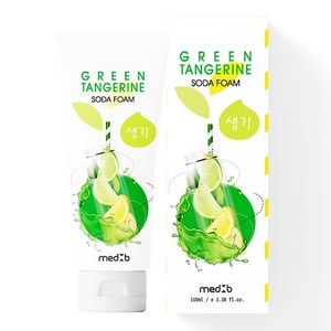 메드비 과일 소다 클렌징 폼 6종 100ml, 청귤, 1개