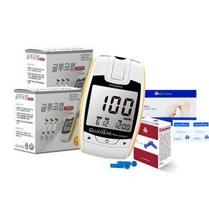 오상헬스케어 글루코랩 혈당측정기 세트, 1세트