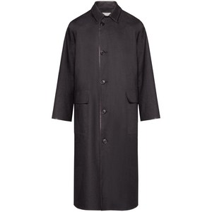 메종 마르지엘라 코트 코튼 싱글 브레스티드 코트, 블랙계열, Italy 48(KR 77)