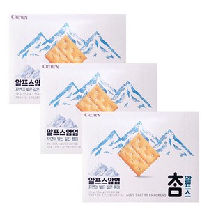 참크래커 참 알프스, 295g, 3개