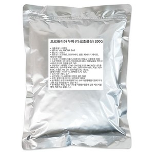 쿠킹스토리 발로나 트로필리아 누아 다크초콜릿, 200g, 1개