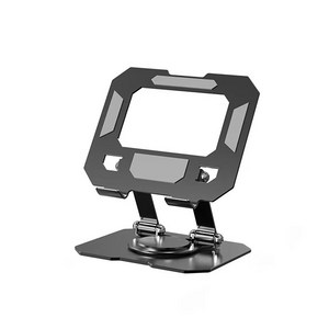 360도 회전 접이식 태블릿 거치대 탁상용/침대용 알루미늄