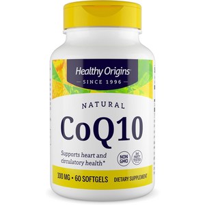 헬시오리진스 CoQ10 100mg 소프트젤, 60정, 1개