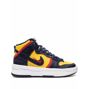 나이키 덩크 하이 업 미시건 스니커즈, US 11.5(KR 285), 옐로우계열+블루계열