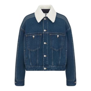 디올 디올알프스 데님 재킷, 블루계열+화이트계열, FR 38(KR 55)