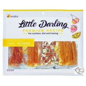 마코펫 강아지 리틀달링 건조간식, 부드러운 혼합, 300g, 10개