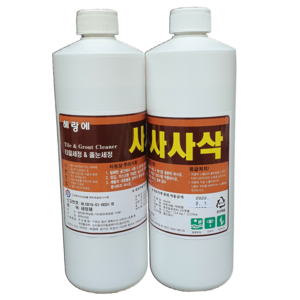 사사삭 줄눈타일 청소 세정제, 1kg, 1개