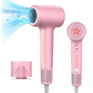 ZOZOFO 초고속 음이온 무엽 드라이어 가정용 드라이기 1500W 자기흡입노즐 BLDC 항공모터 고속 저소음드라이기 케어 헤어드라이기 미용실 전용
