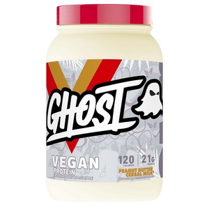 GHOST 비건 프로틴 땅콩버터 시리얼 우유 맛, 989g, 1개