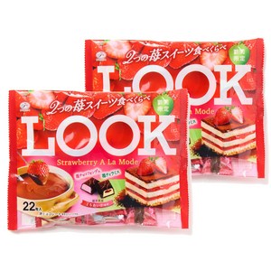 후지야 룩 스트로베리 어 라 모드 딸기 초코 퐁듀 + 딸기 티라미수 22개입, 2개