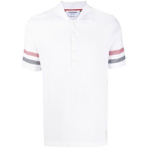 톰 브라운 RWB 스트라이프 폴로 셔츠, 화이트계열, Numeric 2(KR 100)