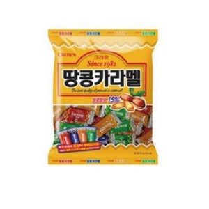 크라운 땅콩카라멜, 120g, 20개