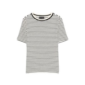 엠포리오아르마니 스트라이프 티셔츠, 블루계열+화이트계열, Standard S(KR 55)