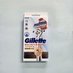 질레트 정품 스킨텍 파워 면도기, 1개입, 1개