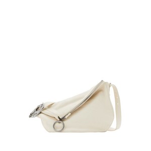 버버리 나이트 가죽 미디엄 토트 백