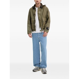 C.P.컴퍼니 밀레 패치 포켓 후드 재킷, 그린계열, Standard XL