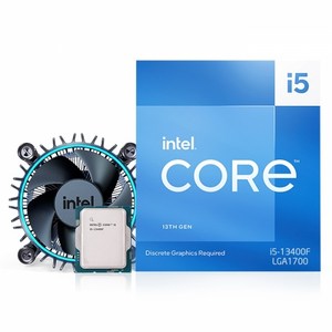 인텔 CPU i5-13400F 랩터레이크 박스(쿨러포함), BX8071513400F
