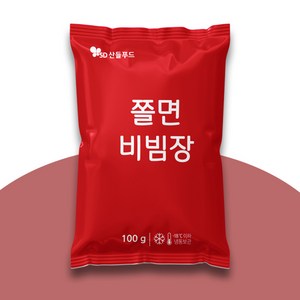 [산들푸드] 새콤달콤 쫄면 양념 비빔장, 5개, 100ml