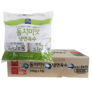 면사랑 동치미맛 냉면육수 340g 30개 1박스