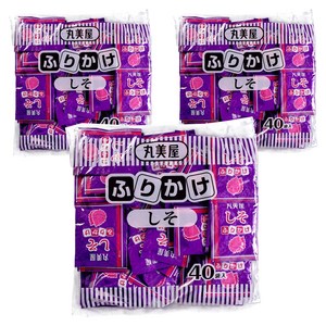 마루미야 시소 후리가케 40개입, 100g, 3개