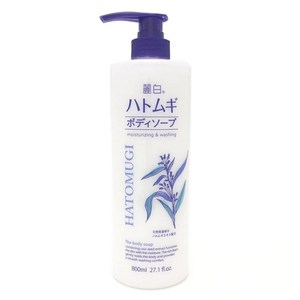 쿠마노 레이하쿠 하또무기 바디 솝, 800ml, 1개