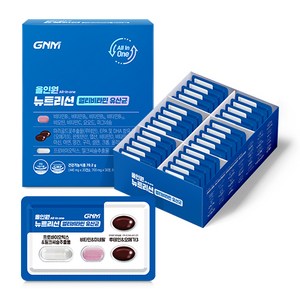 GNM 올인원 뉴트리션 멀티비타민 유산균, 30회분, 1개