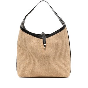 끌로에 마르씨 라피아 토트 백