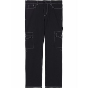 버버리 콘트라스트 스티치 스트레이트 진, 블랙계열, Waist (in) 33(KR 84)