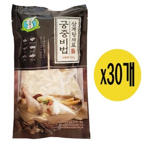 성경 궁중비법 삼계탕재료 100g, 100g x 30개, 30개