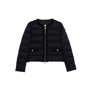 몽클레르 마우르 퀼팅 트리밍 다운 재킷, 블루계열, Numeric 4(KR 88)