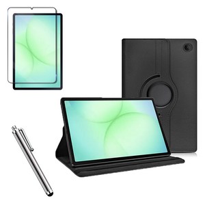 케이스나라 갤럭시탭 A11 플러스 / A11 호환 360도 회전 가죽 케이스 북커버 A11+