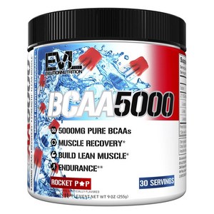 EVLUTIONNUTRITION BCAA 5000mg 로켓 팝