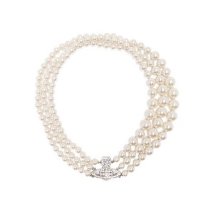 비비안웨스트우드 ORB 모조 펄 네크리스