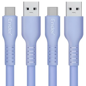엔더 삼성 휴대폰 전용 C타입 고속충전 말랑이 탄성 케이블