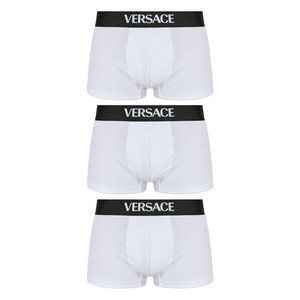 베르사체 로고 밴드 복서 브리프 3팩, 화이트계열, Numeric 6