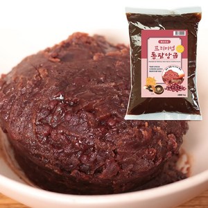 적당한 단맛 건강한 통팥앙금, 1kg, 2개