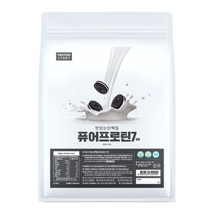 프로틴스토리 맛있는 단백질 퓨어프로틴7, 1개, 3kg, 퓨어프로틴7 맛있는 유청 단백질보충제 3kg 쿠키맛