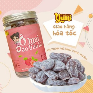 [Yumi Sweet Staion] 씨없는 어린 복숭아 새콤달콤 맛있는 과일스낵 250g, 1개