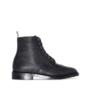 톰 브라운 윙팁 브로그 부츠, US 9(KR 270), 블랙계열