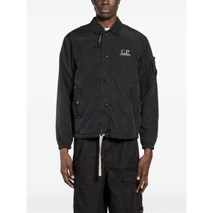 C.P.컴퍼니 지퍼 렌즈 오버셔츠, 블랙계열, Standard XXL