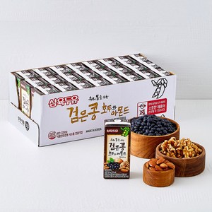 삼육두유 검은콩 호두와 아몬드 190ml x 48팩, 48개