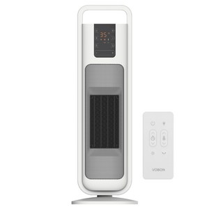 보본 초고속 항공기 난방 좌우회전 전기 온풍기 히터 VB-W2000PO 리모컨 포함