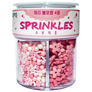 체리 블로썸(Cherry blossom 벚꽃) 스프링클, 68g, 1개